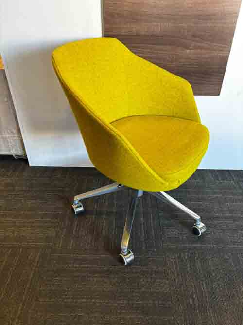 Green-Yellow Tub Chair