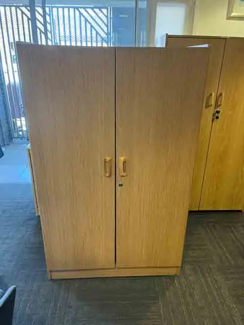 Stationary Cabinet with adjustable shelves