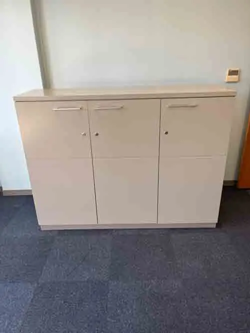 3 Hinge Door Storage Cabinet