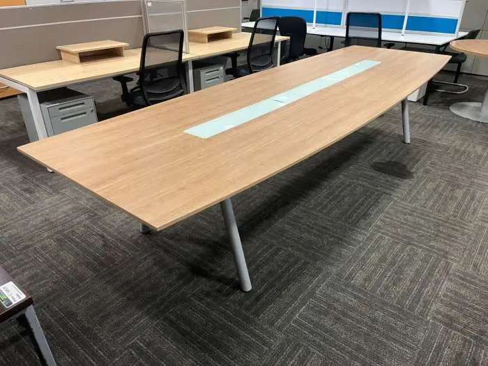 3600 Barrel Shape Boardroom Table